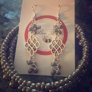 Bracelet and earring combo